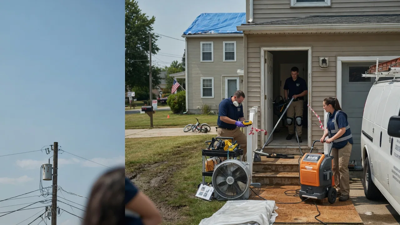 Water Damage Repair in Rome, OH near me